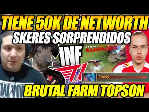 😲SKERES SORPRENDIDOS POR TREMENDO FARM DE TOPSON 50K DE NETWORTH CONTRA INFAMOUS, ANALISIS SKERES😲
