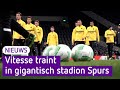 Vitesse traint in gigantisch stadion in Londen