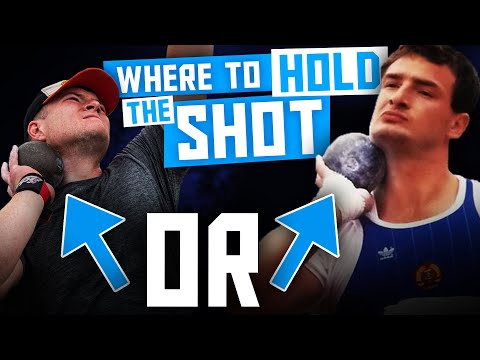 How To Hold Shot Put For The Glide Technique | ADD DISTANCE INSTANTLY!