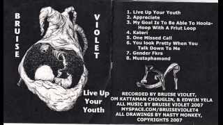 BRUISE VIOLET , CD. live up your youth