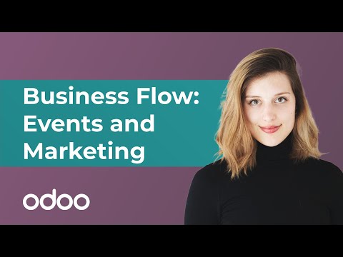 Business Flow: Events and Marketing | Odoo Getting Started