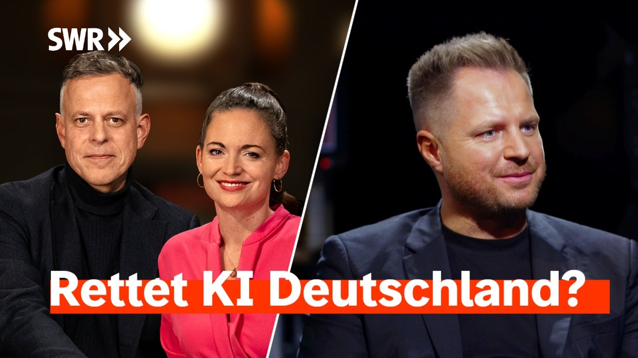 Kann KI Deutschland retten? David Reger über Roboter, Arbeit und unsere Zukunft |Zur Sache! Intensiv