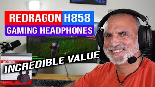 Don't Overspend! Redragon Arrow Pro H858 Gaming Headset Review | Amazing Value