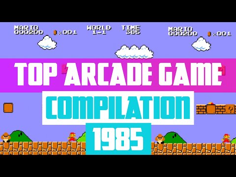 THE BEST ARCADE GAMES COMPILATION OF 1985 🕹️