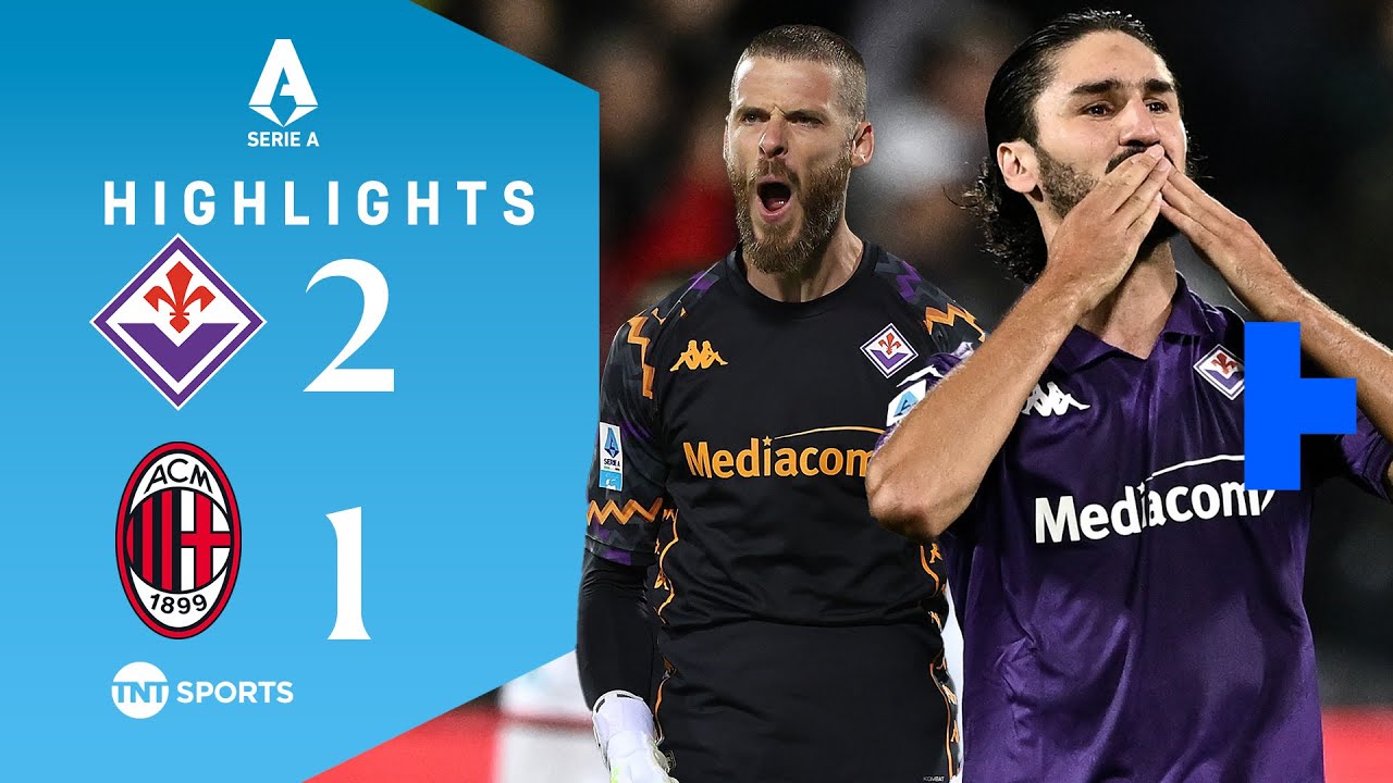David De Gea Saves TWO PENALTIES! 🧤 | Fiorentina 2-1 AC Milan | Serie A Highlights
