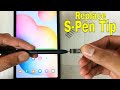 Samsung Galaxy Tab S6 Lite Replacement S-Pen Tips | How to change S Pen Nibs