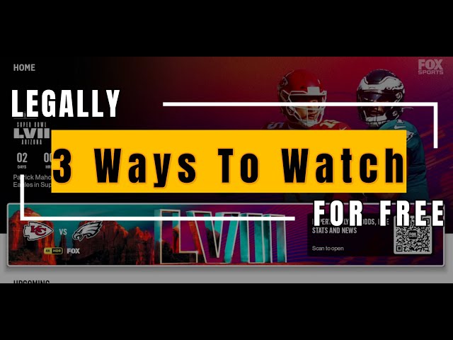 Can I Watch Super Bowl On Apple Tv How To Watch Super Bowl Lvii Online