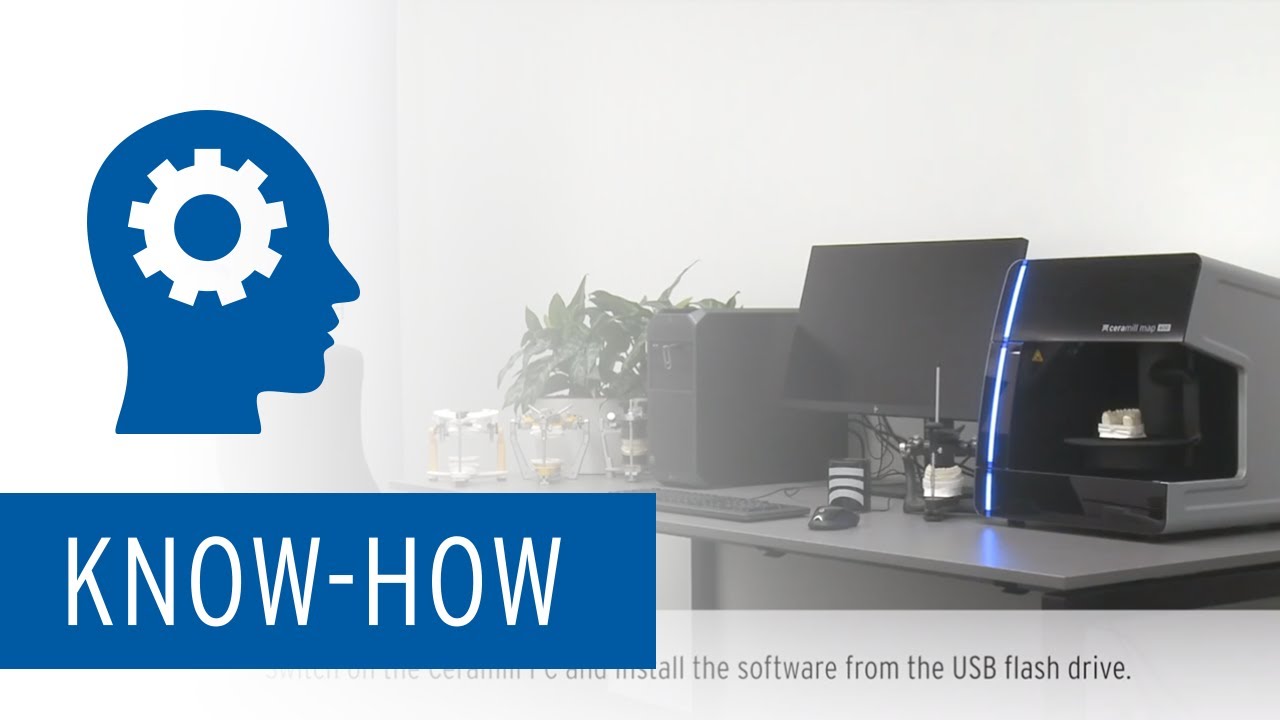 Ceramill Map 600 – Installation