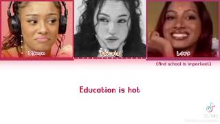 Cover art for Katseye School song 😱😱😱😱😱🤯🤯🤯🤯🤯