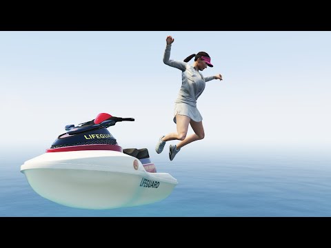 GTA 5 Crazy ragdolls episode 13 (Grand Theft Auto V Falls/Jumps)