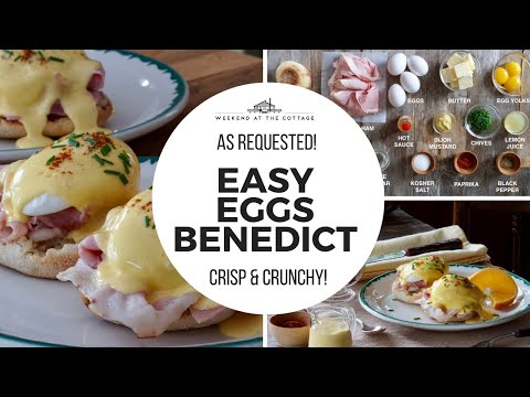 EASY EGGS BENEDICT | The Best Ever!!!