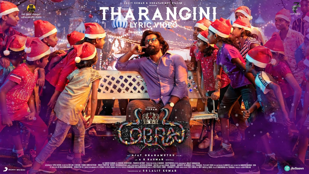 Tharangini Song Lyrics | Cobra 2022 | Sarthak Kalyani
