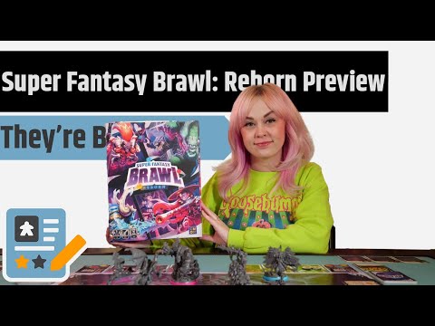 Super Fantasy Brawl: Reborn Preview - Draft, Combine, Play & Win