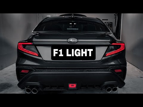 2022 WRX Rear Fog/F1 Light Install