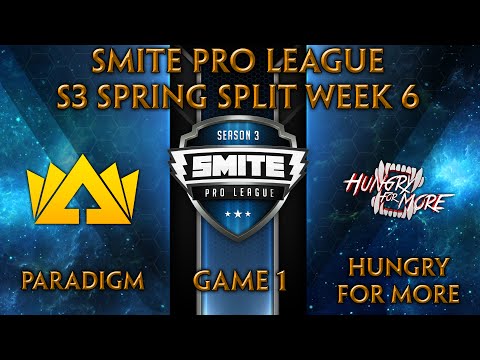 SPL S3 Spring: Week 6 - Paradigm vs. Hungry for More (Game 1)