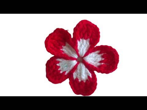 Super Beautiful Crochet Flower # For Beginners....लोकरीचे सुंदर फुल....
