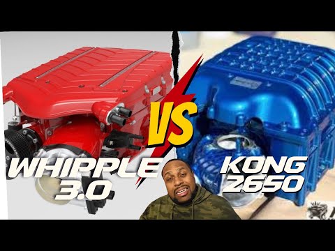 Whipple 3.0 Vs Kong 2650 For Hellcats : 1 v 1