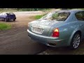 Maserati Quattroporte stock exhaust sound