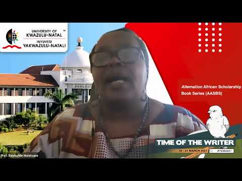 TOW2021  - BOOK LAUNCH: Alternation African Scholarship Book Series Volumes 1 – 4