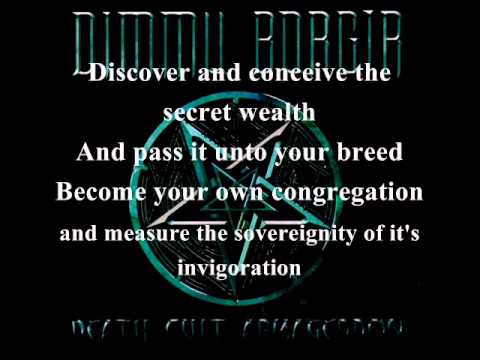 Dimmu Borgir - Progenies of the Great Apocalypse (Lyrics)