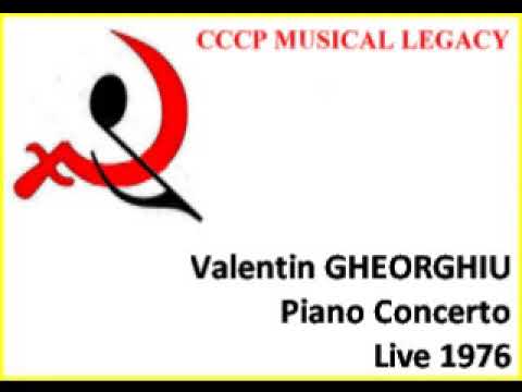 Valentin Gheorghiu Piano Concerto