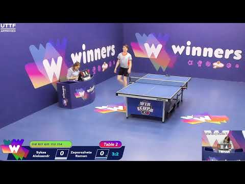 WINners CUP table 2  05.10 Syksa Aleksandr - Zaporozhets Roman 14:30
