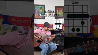 Flo Rida - Good Feeling guitar tutorial
