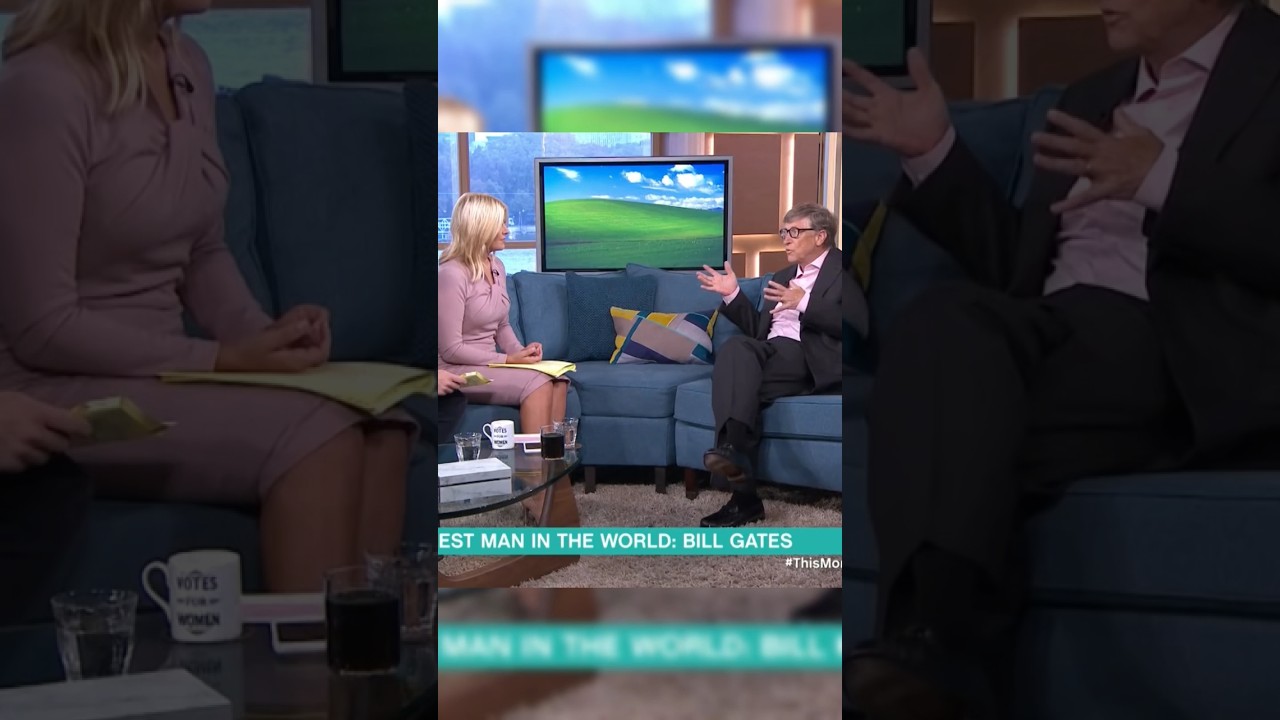 Bill Gates le da una gran lección a periodistas