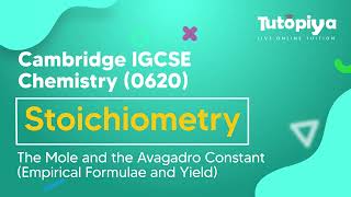 The Mole and the Avagadro Constant (Empirical Formulae and Yield)