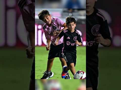 The Battle of Messi's Sons: Thiago vs. Ciro Messi Faceoff!😮
