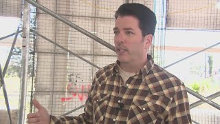 'Property Brothers' star Jonathan Scott helps rebuild home destroyed in Palisades Fire using firepro