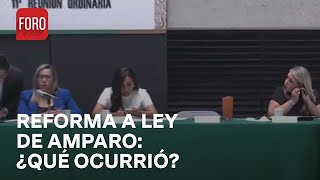 Avanza en Comisiones de Diputados Reformas a la Ley de Amparo