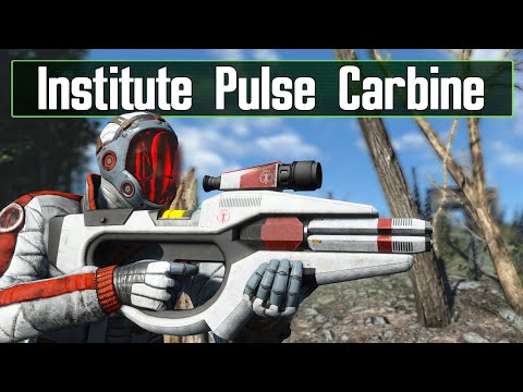 The Institute Pulse Carbine - Fallout 4 Mod Review