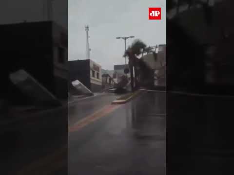 Temporal atinge Palmeira das Missões e danifica mais de 200 casas