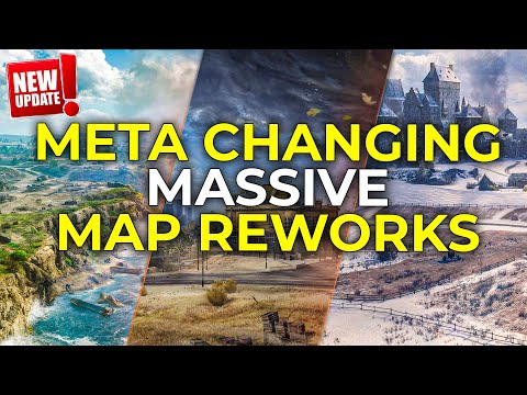 Like 4 NEW MAPS - Showing Big Map Reworks on 2.0.1 | World of Tanks 2.0.1