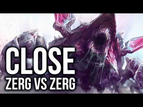 StarCraft 2: VERY CLOSE Zerg vs Zerg! (First-Person View)