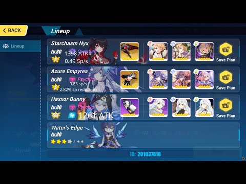 HI3 Exalted Abyss Nirvana 432D Couatl: Revenant - 637+ (S.0) Nyx/AE/HB 3* Wedge