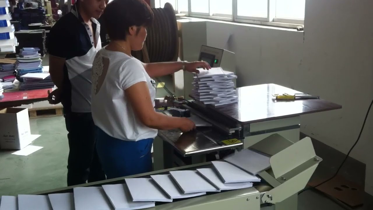 DCA 520 Double wire binding machine