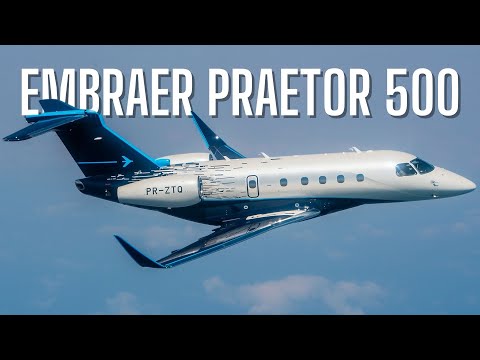 Inside the Embraer Praetor 500 - World´s Most Advanced Midsize Business Jet