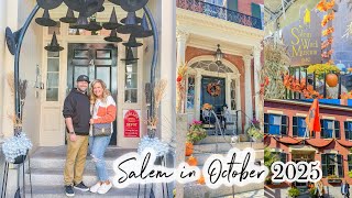 SALEM IN OCTOBER // 2025 SALEM AT HALLOWEEN VLOG // CHARLOTTE GROVE FARMHOUSE