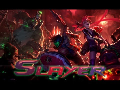 League of Legends: Slayer Pantheon (Skin Spotlight)