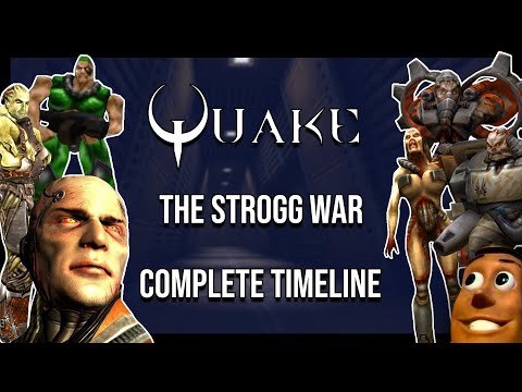 Quake 2 Story Explained Base Game and ALL DLCs | The Strogg War | FULL Story - Quake Lore