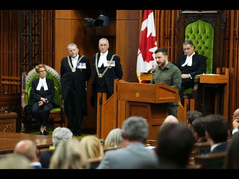 Full Speech Ukraine'S Volodymyr Zelenskyy Addresses Canada'S Parliament