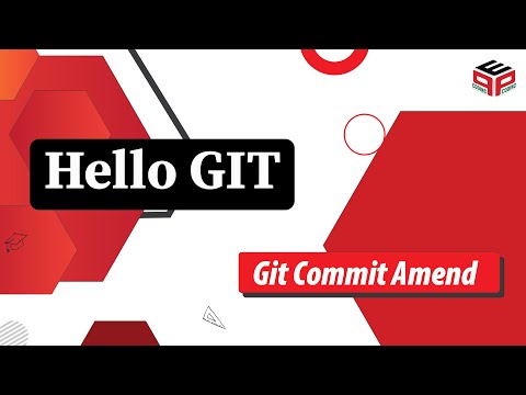 Git Commit Amend Git And Github Tutorial Rewriting History Hello Git Learning Git From Basics