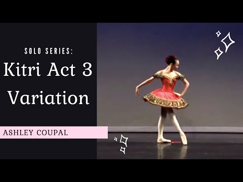 Ashley Coupal, Kitri Variation, YAGP 2015: 1st Place Seattle; NYC Finalist, 11yrs