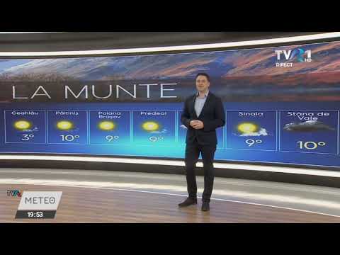 Rubrica Meteo TVR1 - 1 noiembrie, ora 20:00