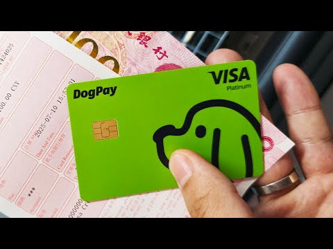 实体卡只需要50U可直邮内地 Dogpay 美元U卡 免费开通 美元换U1:1 实体卡 虚拟卡 都有 微信 支付宝 applepay googlepay 国内国外都可使用 #狗卡#DogPay
