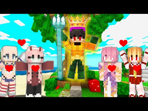 Jey Jey - I Became AQUAMAN to Save My GIRLFRIENDS in OMOCITY | Minecraft | TAGALOG