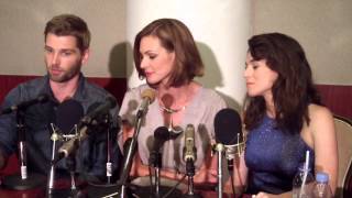 Childhood's End - Mike Vogel & Daisy Betts - Interview