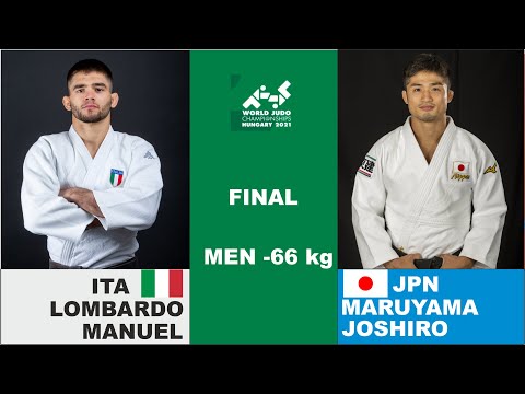 Final: LOMBARDO Manuel vs MARUYAMA Joshiro   Judo World Championships 2021